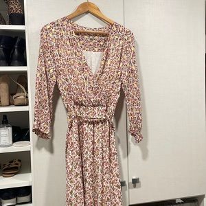 Gorgeous flowy  dress from French Boutique. Wore once for a Christmas card.